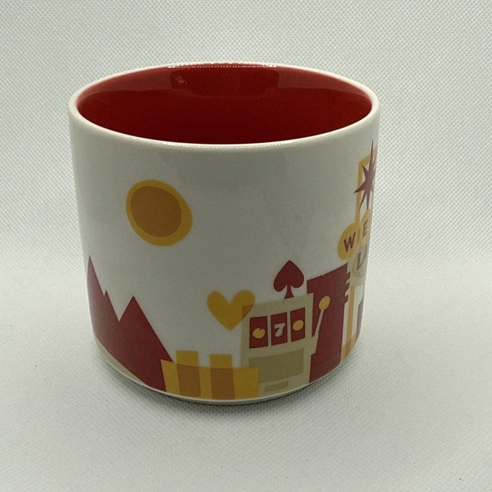 Starbucks Welcome to Las Vegas You‎ Are Here Coffee Tea Mug 2015 14 FL OZ 3